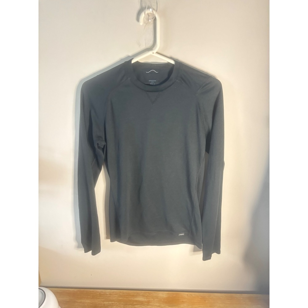 Patagonia Capilene 2 Lightweight Men's Black Long Sleeve Thermal Baselayer Top S